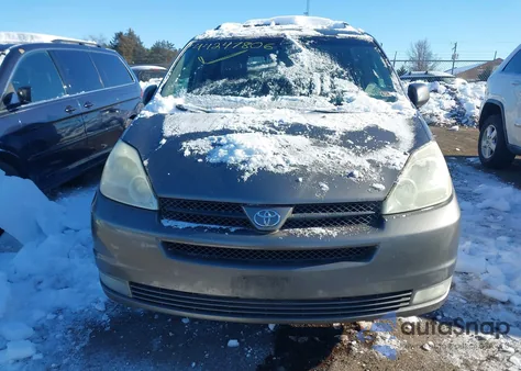 2005 Toyota Sienna Xle из США, поврежденный, VIN 5TDZA22C65S379100